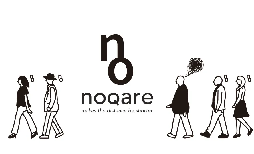 noqare makes the distance be shorter.